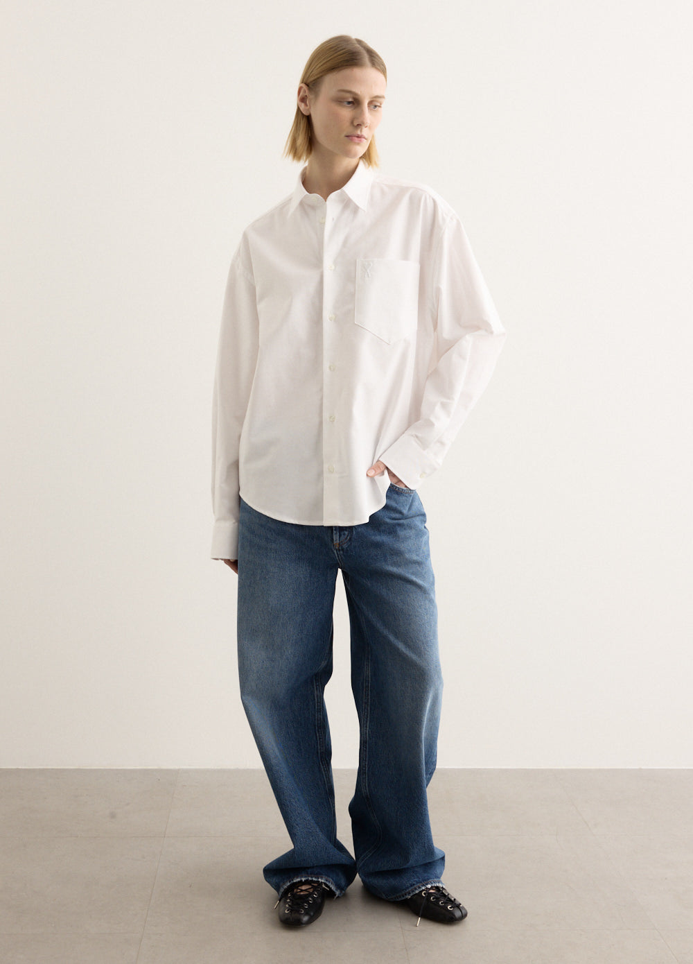 AMI De Coeur Boxy Shirt