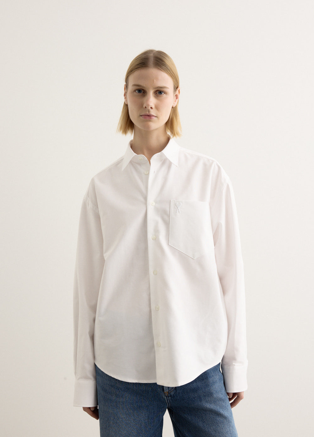AMI De Coeur Boxy Shirt