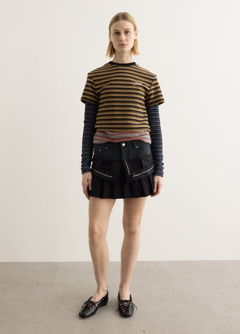 Inside Out Pleats Skirt