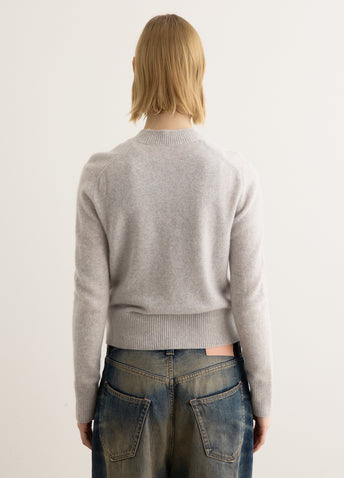 Baby Fox Patch Fitted Cardigan