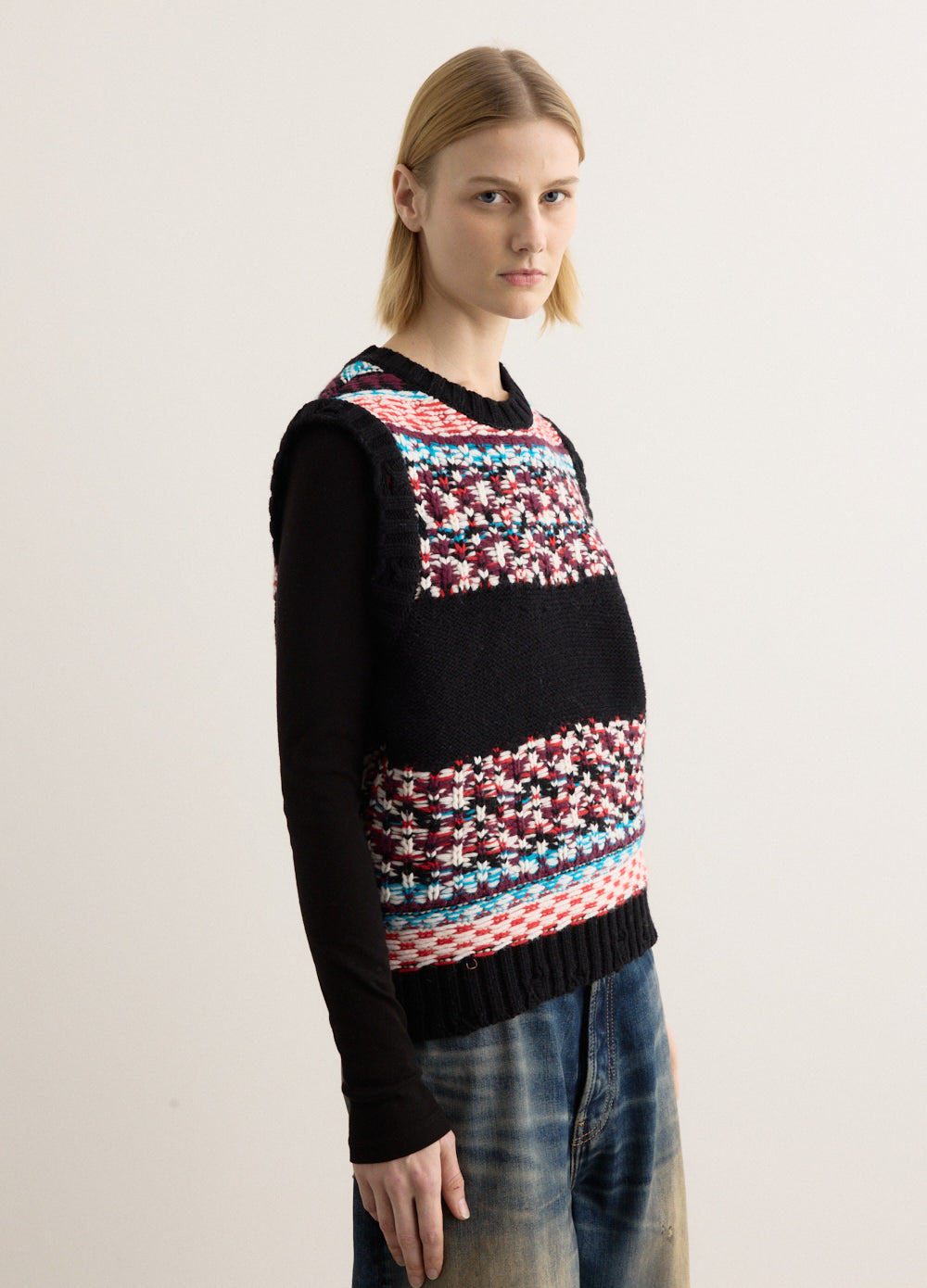 Nordic Crewneck Vest