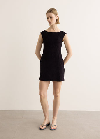 Velvet Tunic Mini Dress