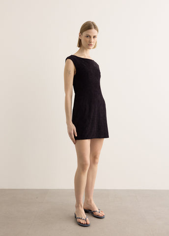 Velvet Tunic Mini Dress