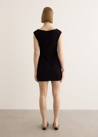 Velvet Tunic Mini Dress