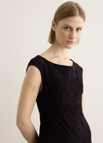 Velvet Tunic Mini Dress