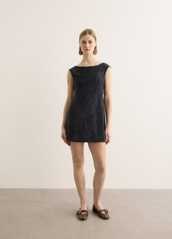 Velvet Tunic Mini Dress