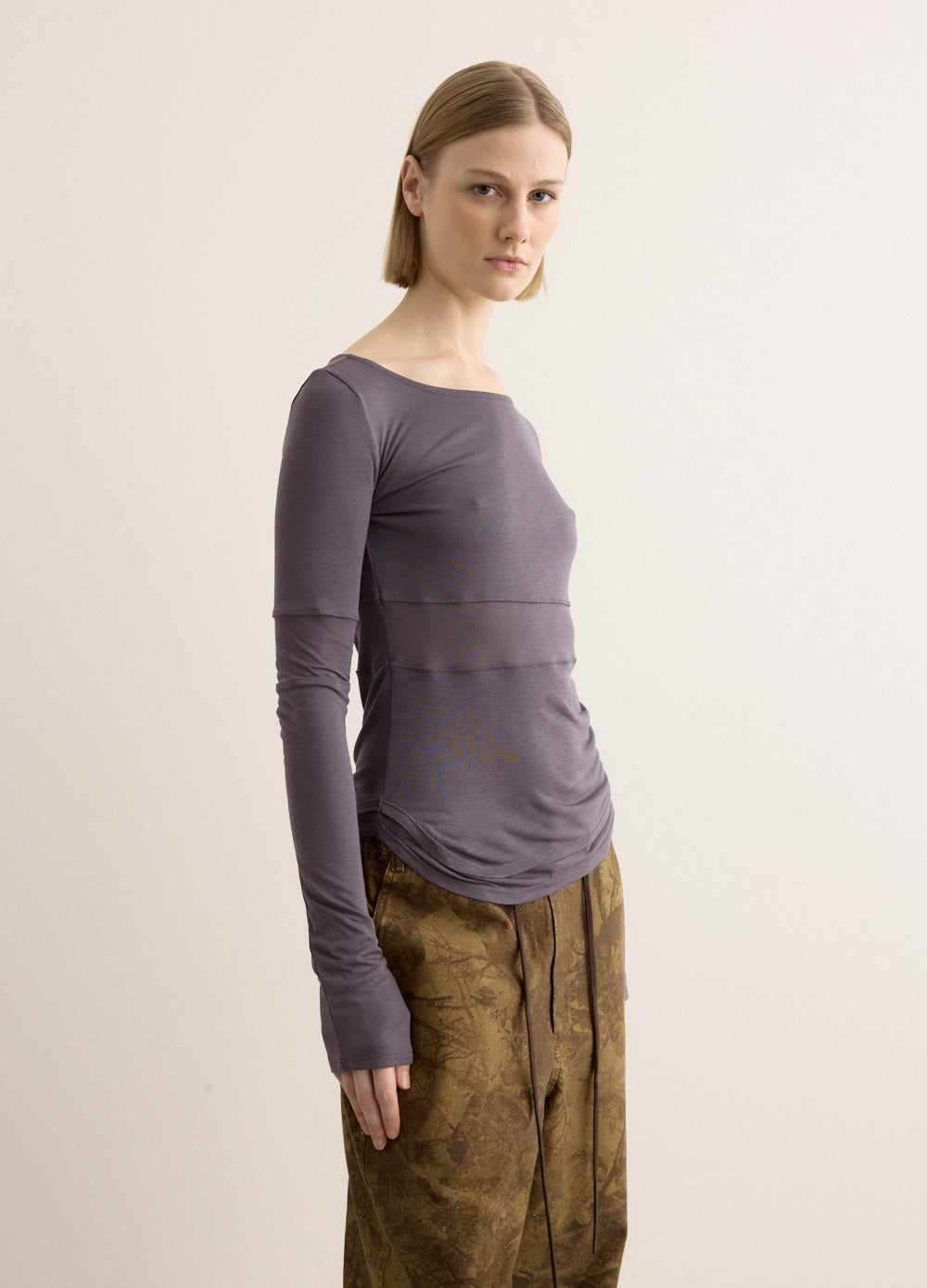 Corset Point Sleeve Top