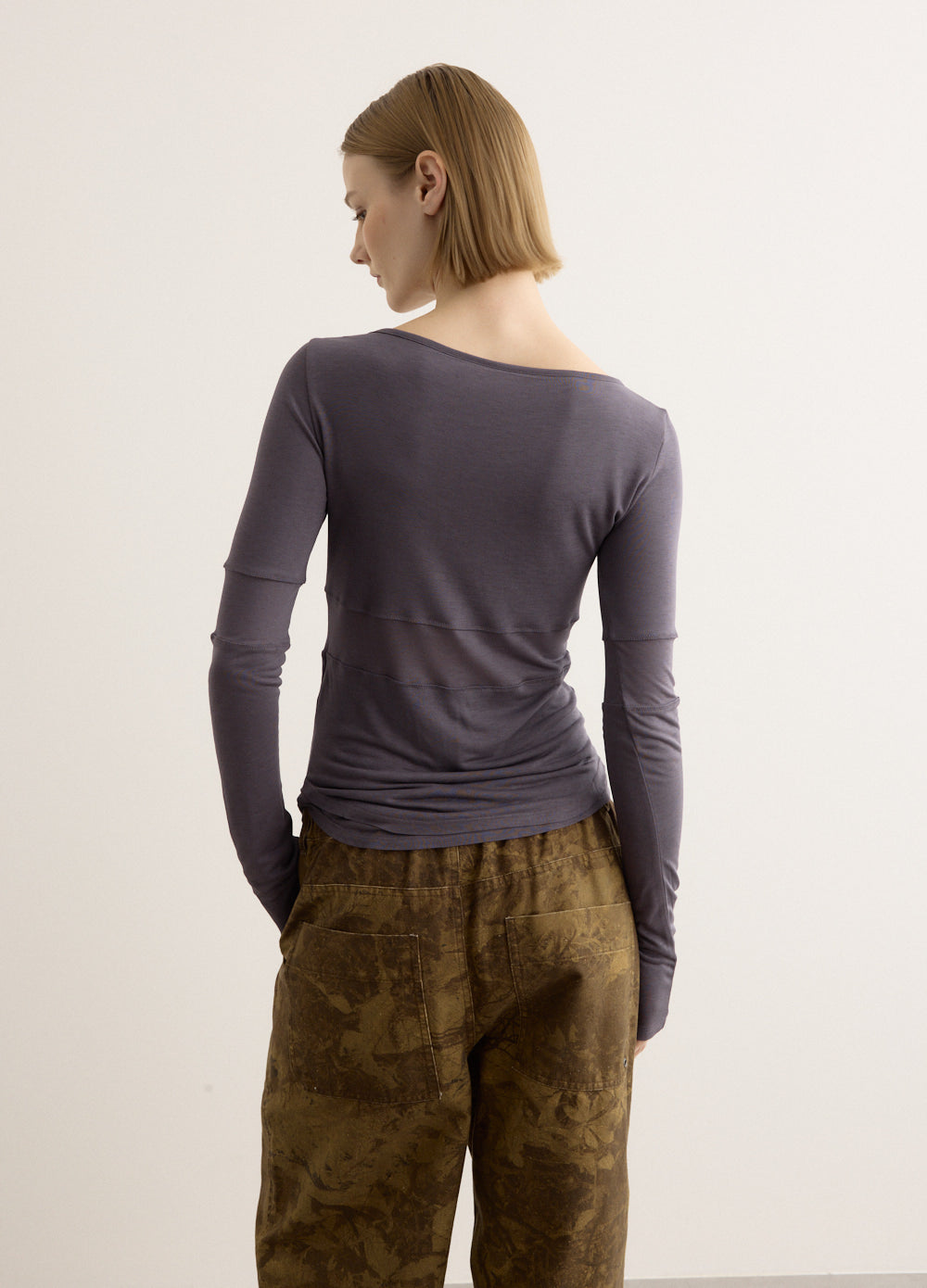 Corset Point Sleeve Top