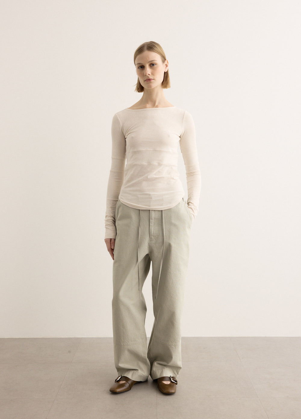 Velvet Corset Point Sleeve Top