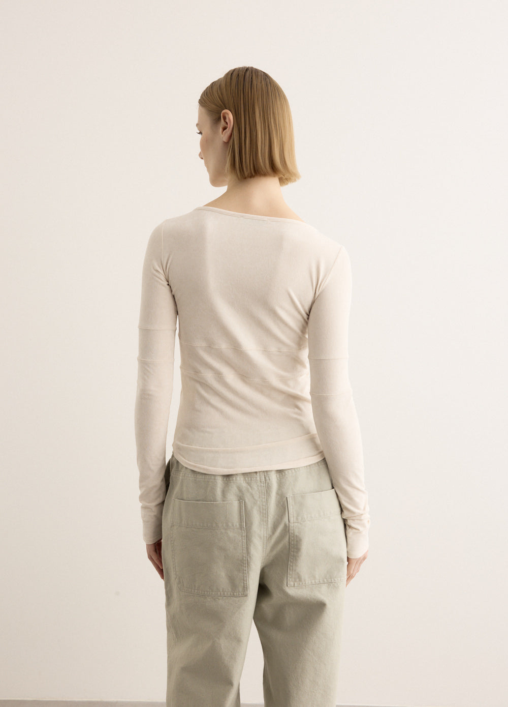 Velvet Corset Point Sleeve Top