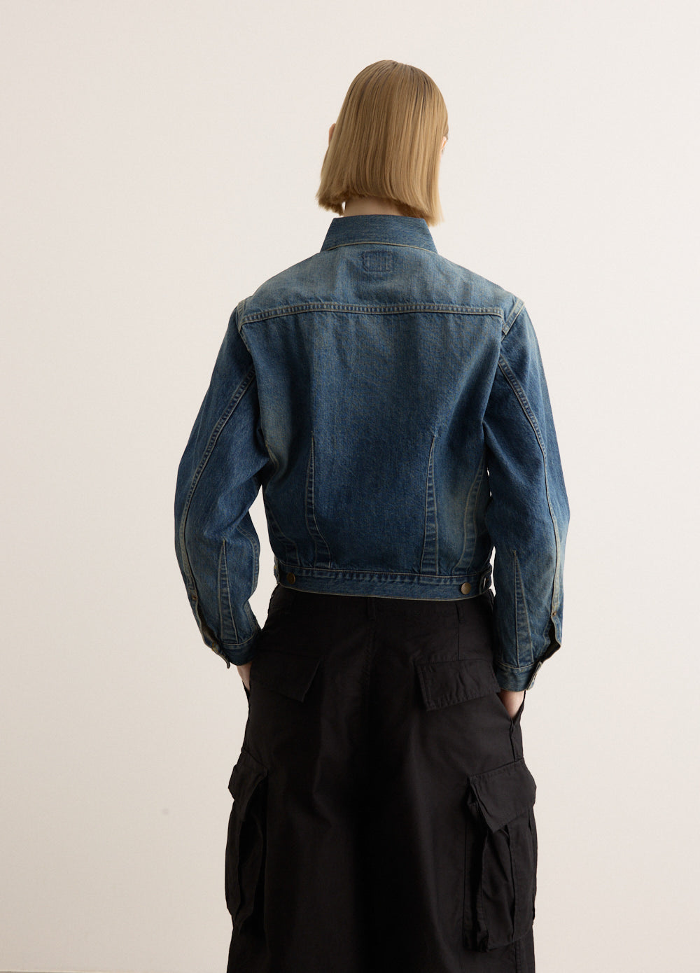 Darts Bottom Jean Jacket
