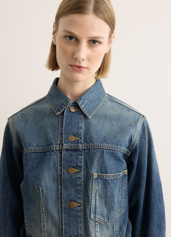 Darts Bottom Jean Jacket