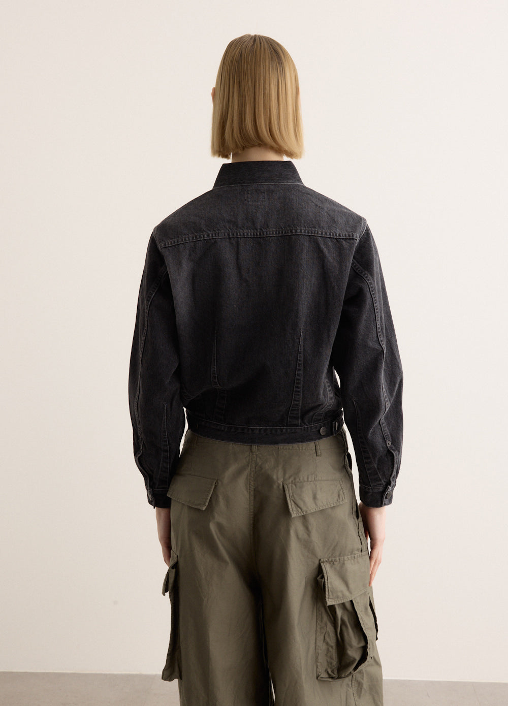 Darts Bottom Jean Jacket