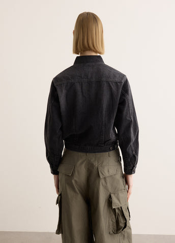 Darts Bottom Jean Jacket