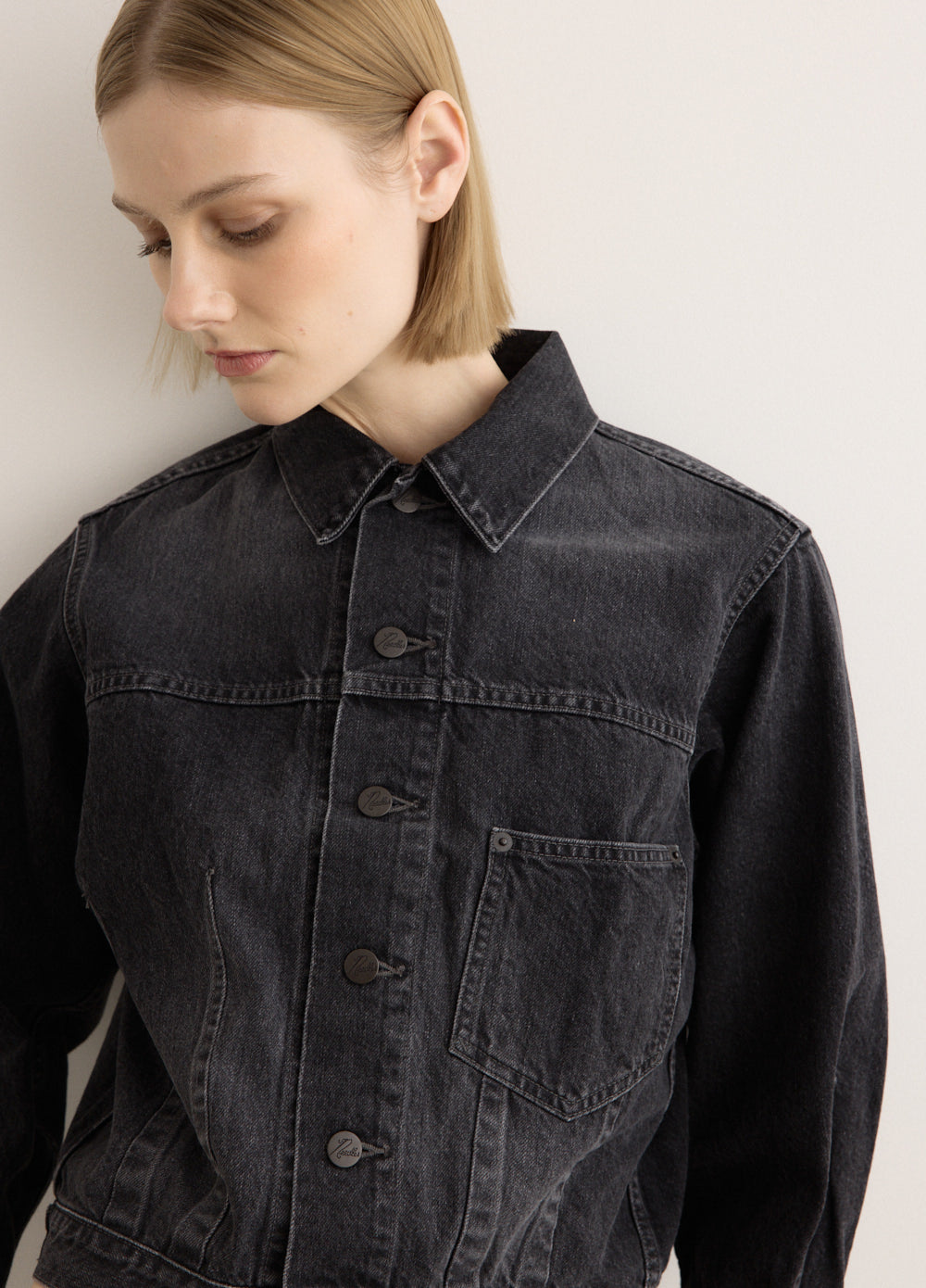 Darts Bottom Jean Jacket