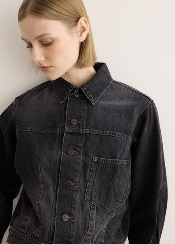 Darts Bottom Jean Jacket
