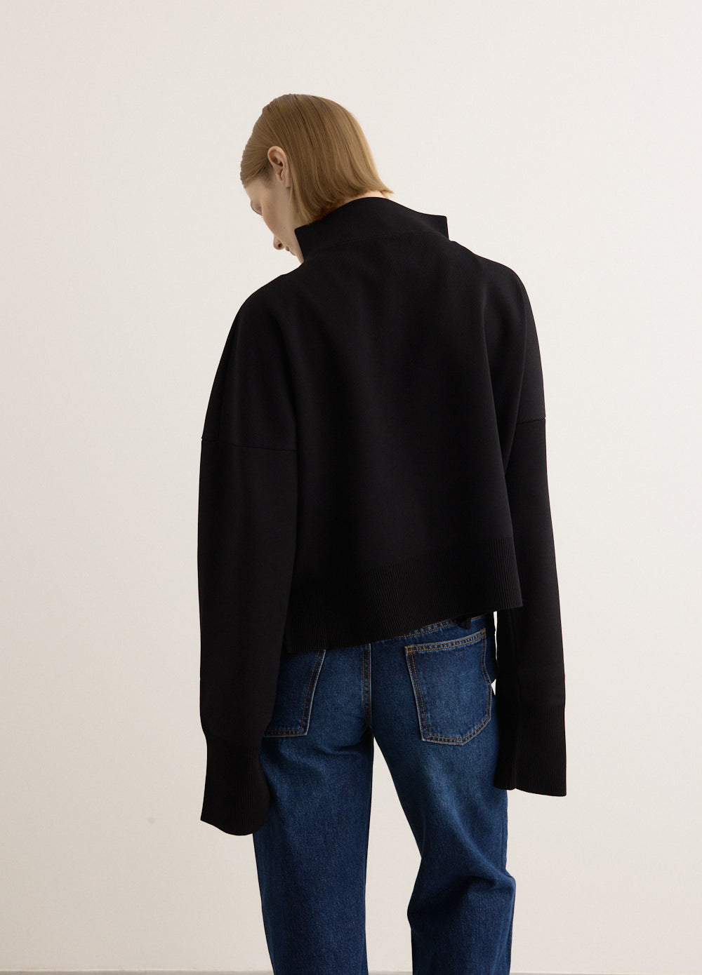 Milano Knit Zip Jumper