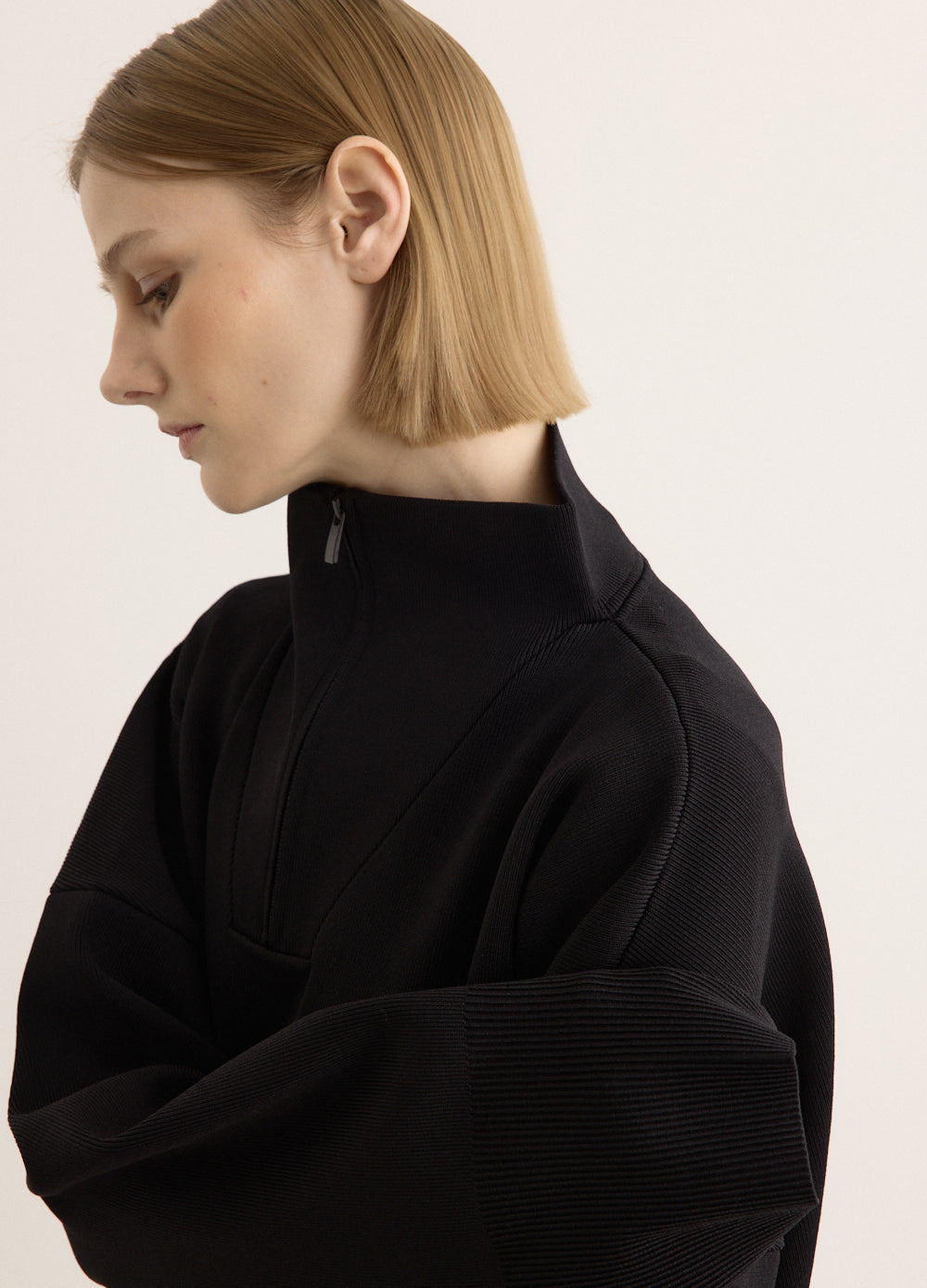 Milano Knit Zip Jumper