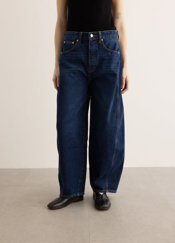 Mid Rise Balloon Jeans