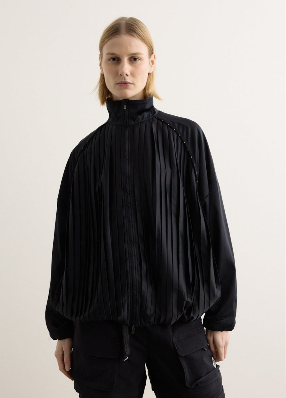 Women's Sportswear Collection Pleated Track Jacket