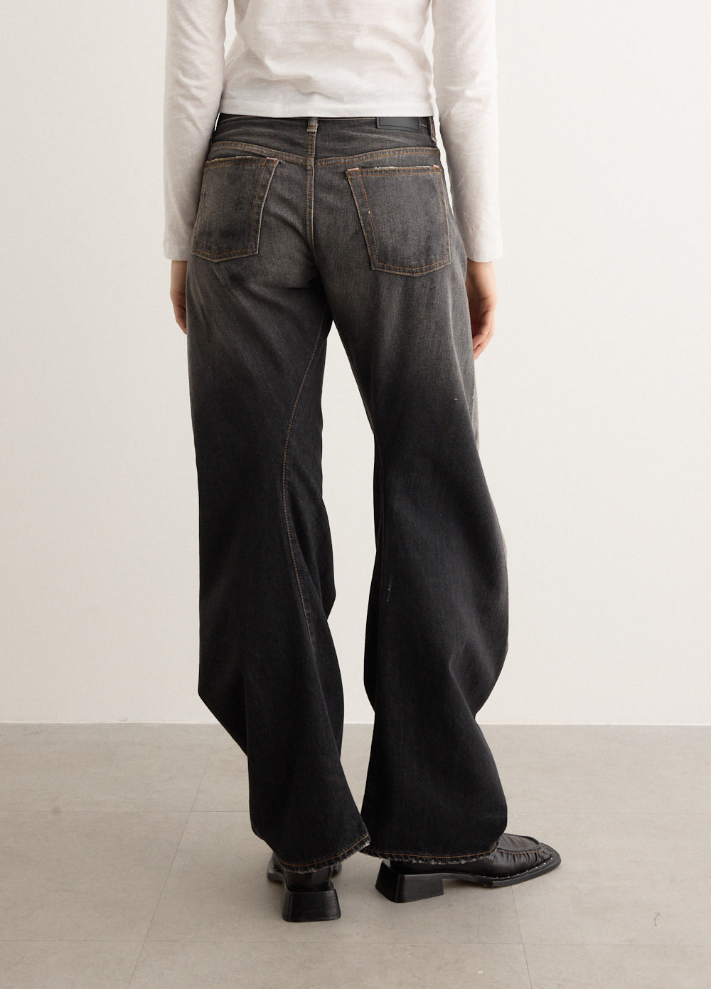 2006F Black Trafalgar Jeans