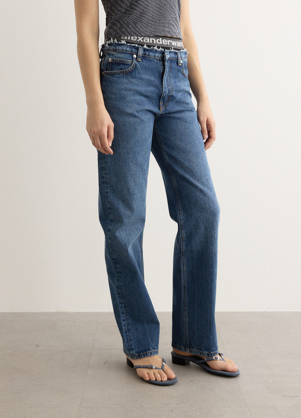 Pre-Styled EZ Jeans With Sporty Undie