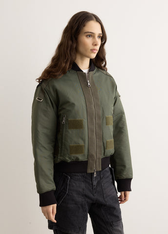 Flight Layered Bomber Jacket
