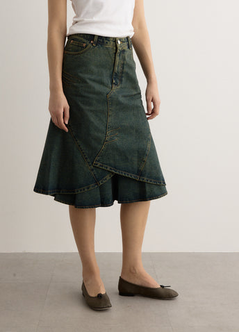 Custom Flare Layered Skirt
