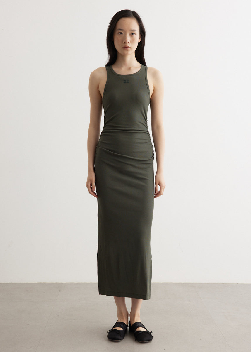 Soft Cotton Rib Tank Top Long Dress Soft Cotton Rib Tank Top Long Dress