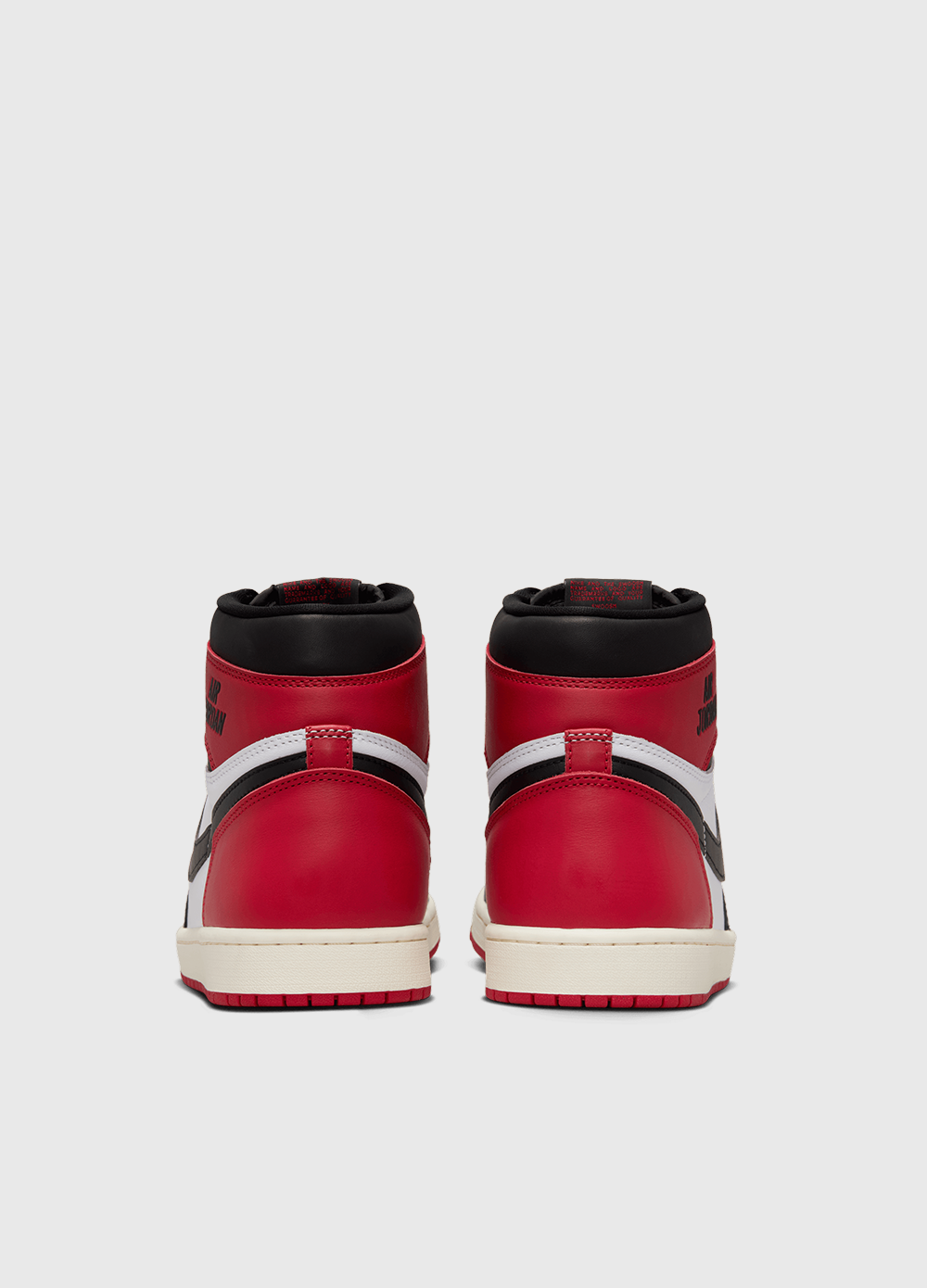 Air Jordan 1 Retro High OG 'Black Toe Reimagined' Sneakers