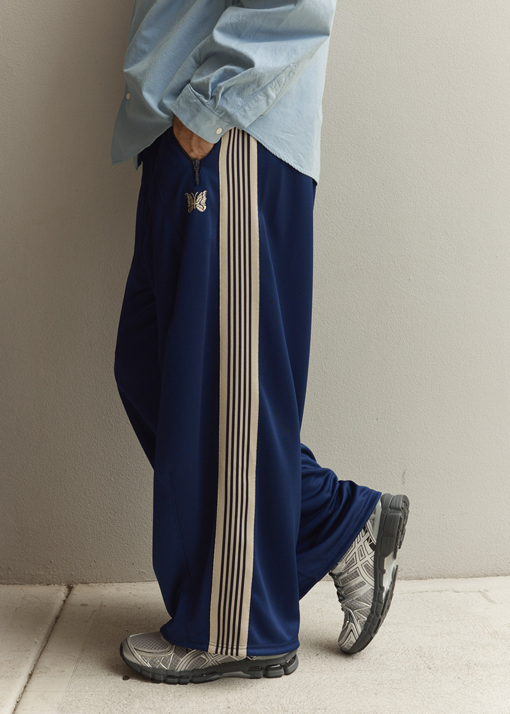 Incu Exclusive Poly Smooth H.D. Track Pants