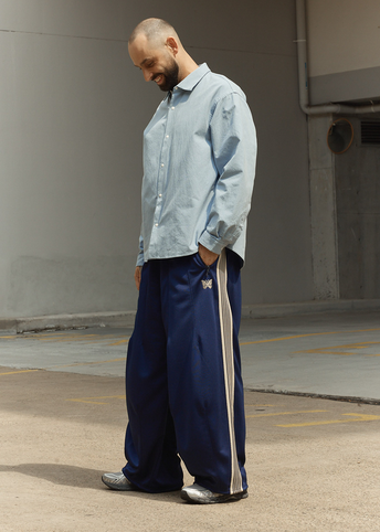Incu Exclusive Poly Smooth H.D. Track Pants