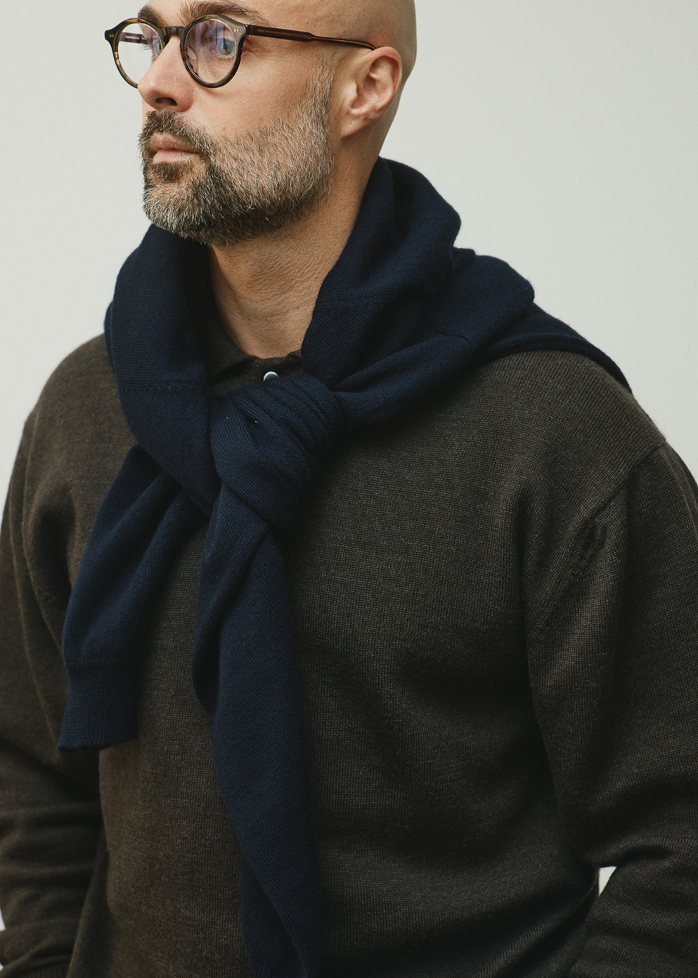 Classic Long Sleeve Knit Polo