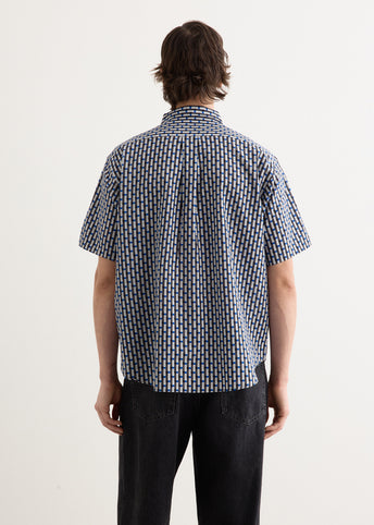 Bruce Broken Stripe Short Sleeve Shirt