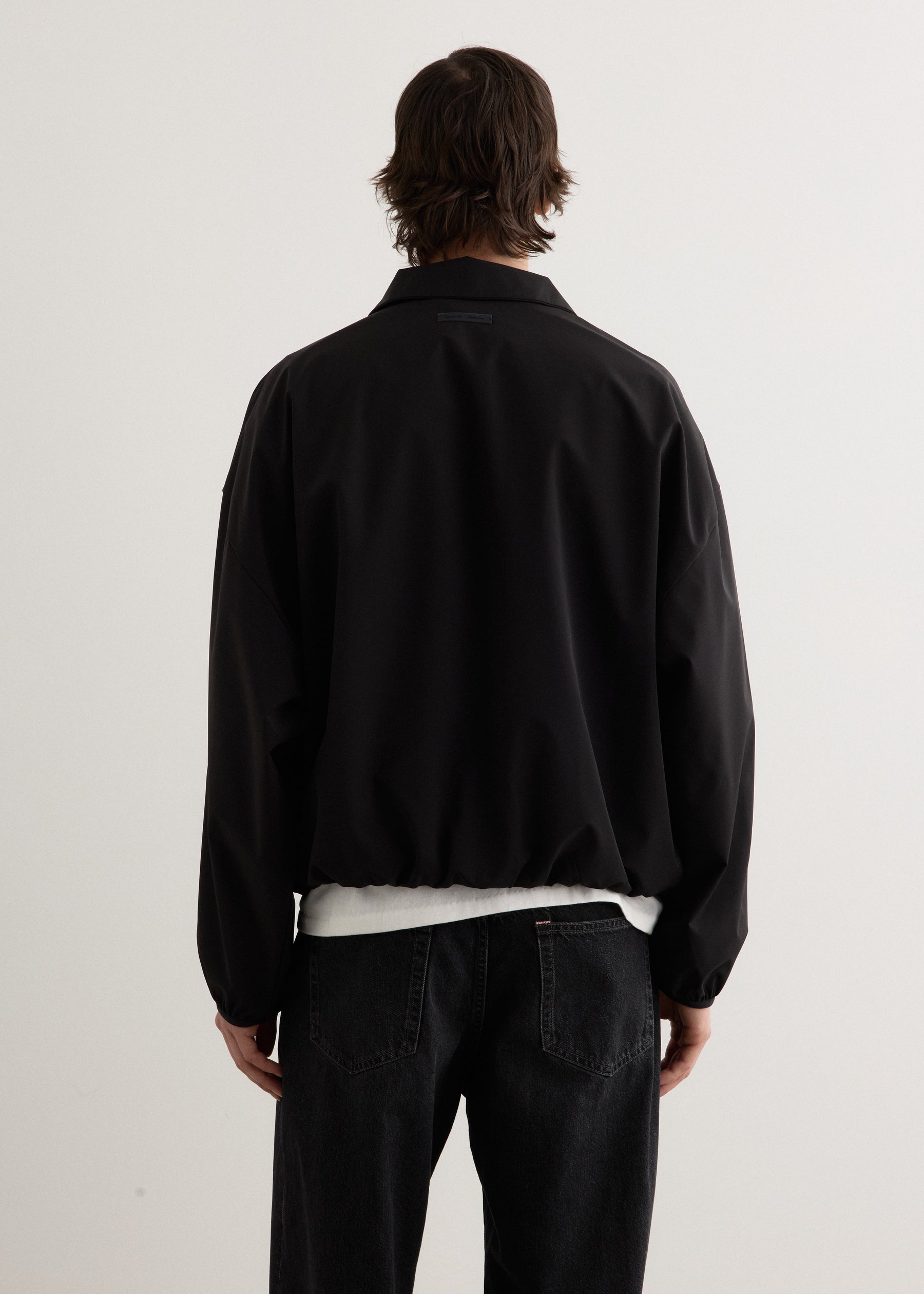 Sporty Nylon Half Zip