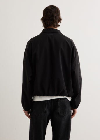 Sporty Nylon Half Zip