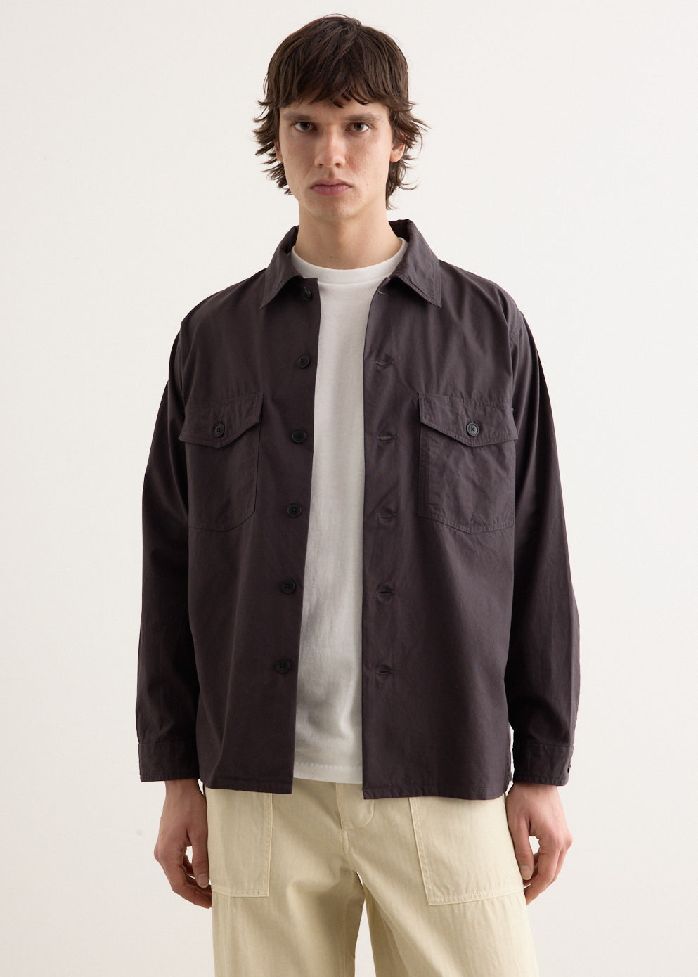 LIKE WEAR Cotton Baker Shirt