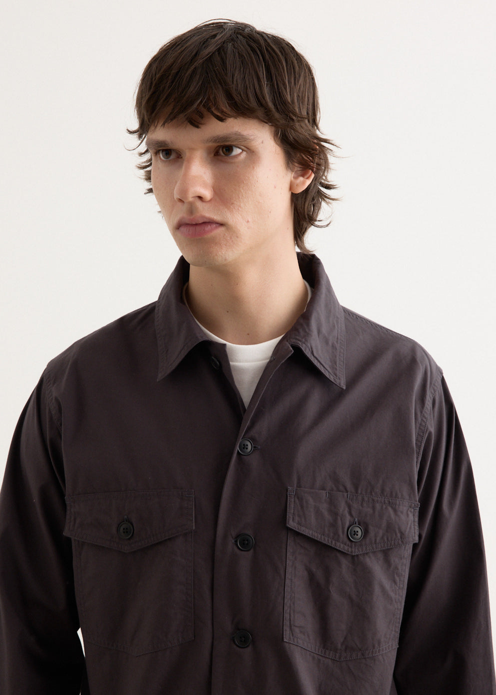 LIKE WEAR Cotton Baker Shirt
