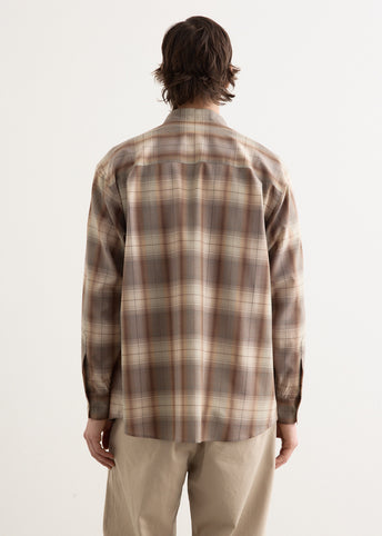 Super Light Wool Check Shirt