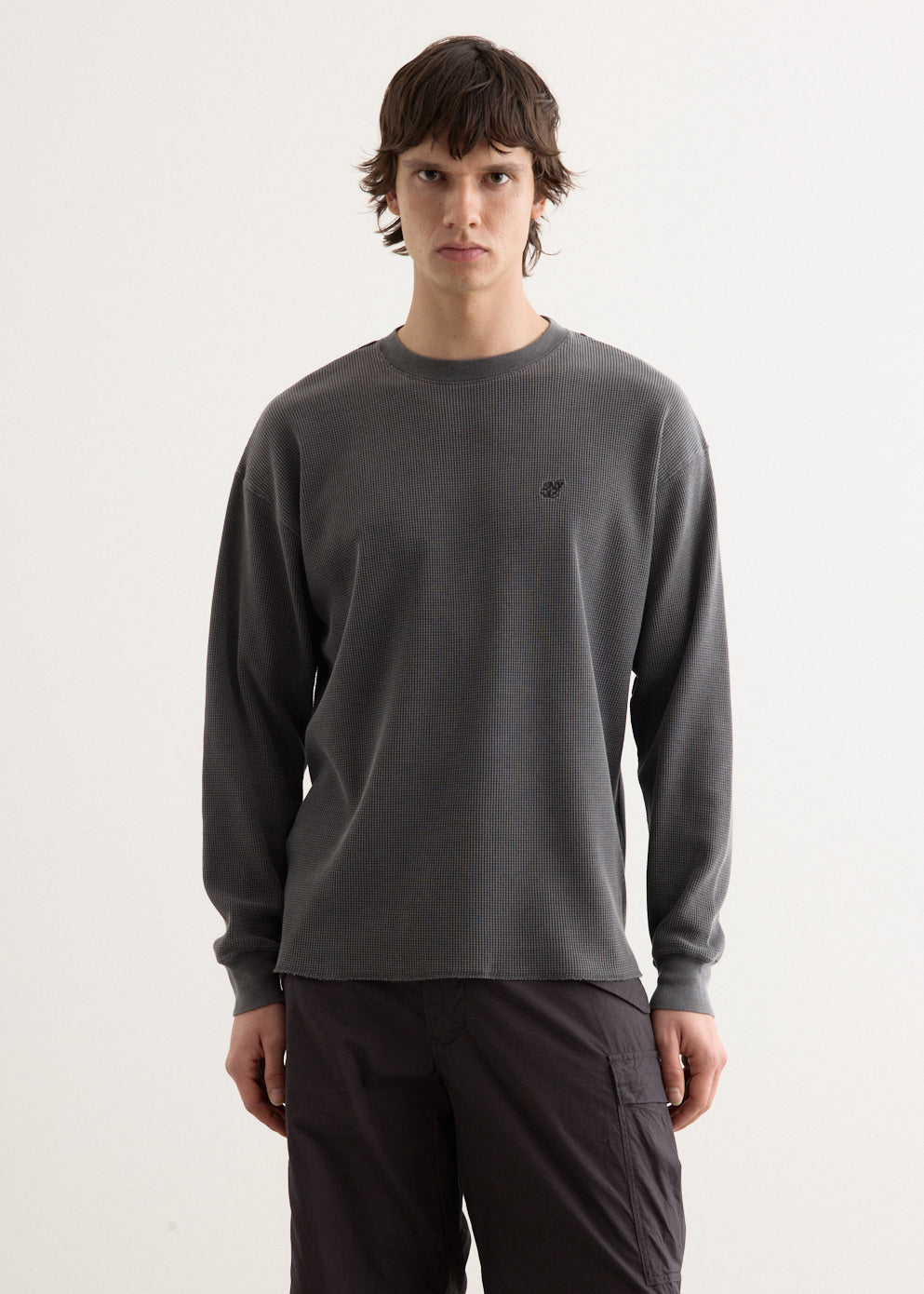 SNYC Pigment Dyed Waffle Top
