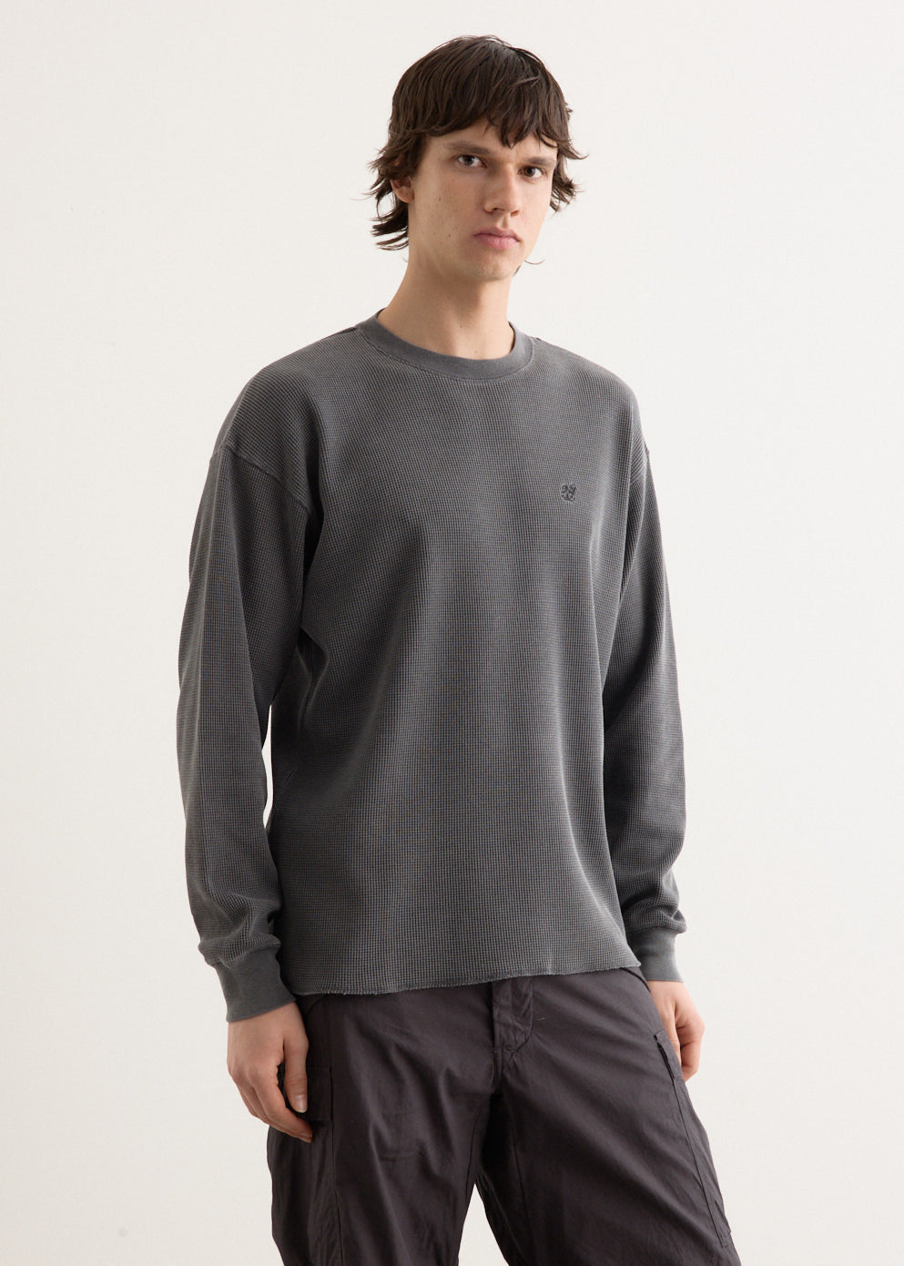 SNYC Pigment Dyed Waffle Top