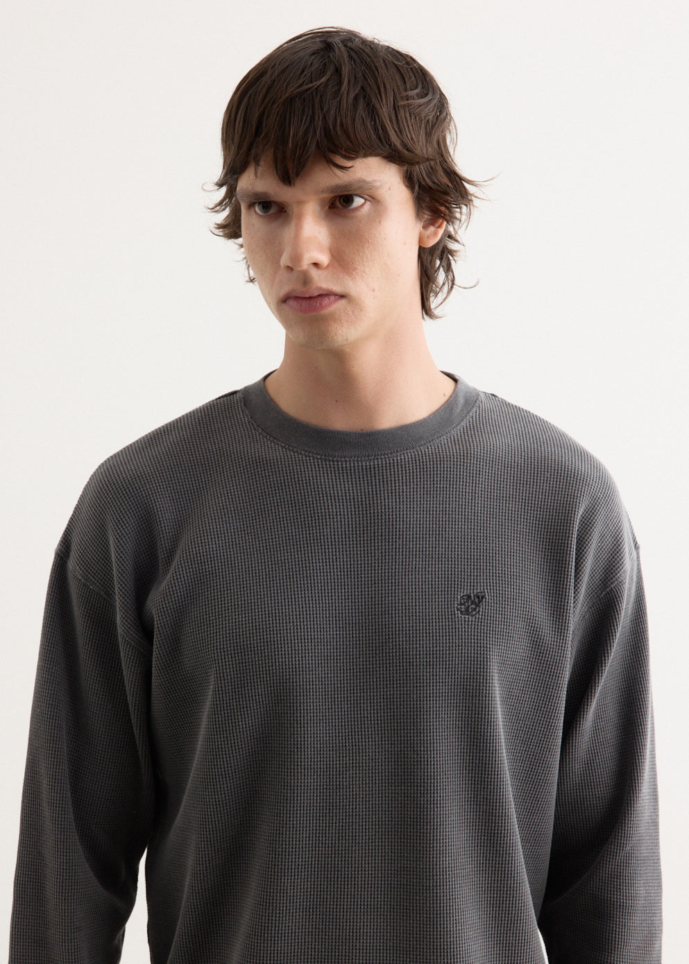 SNYC Pigment Dyed Waffle Top