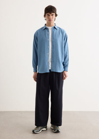 Luis Chambray Long Sleeve Shirt