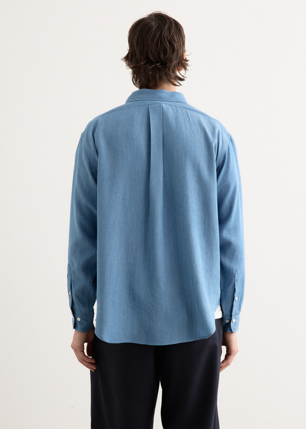 Luis Chambray Long Sleeve Shirt