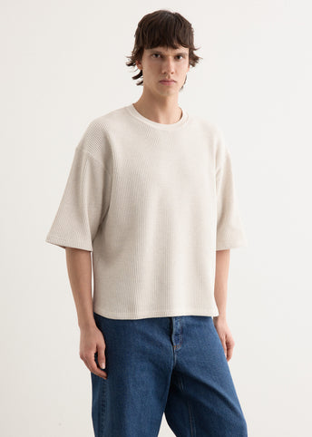 Waffle Half Sleeve T-Shirt