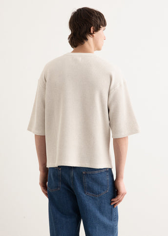 Waffle Half Sleeve T-Shirt