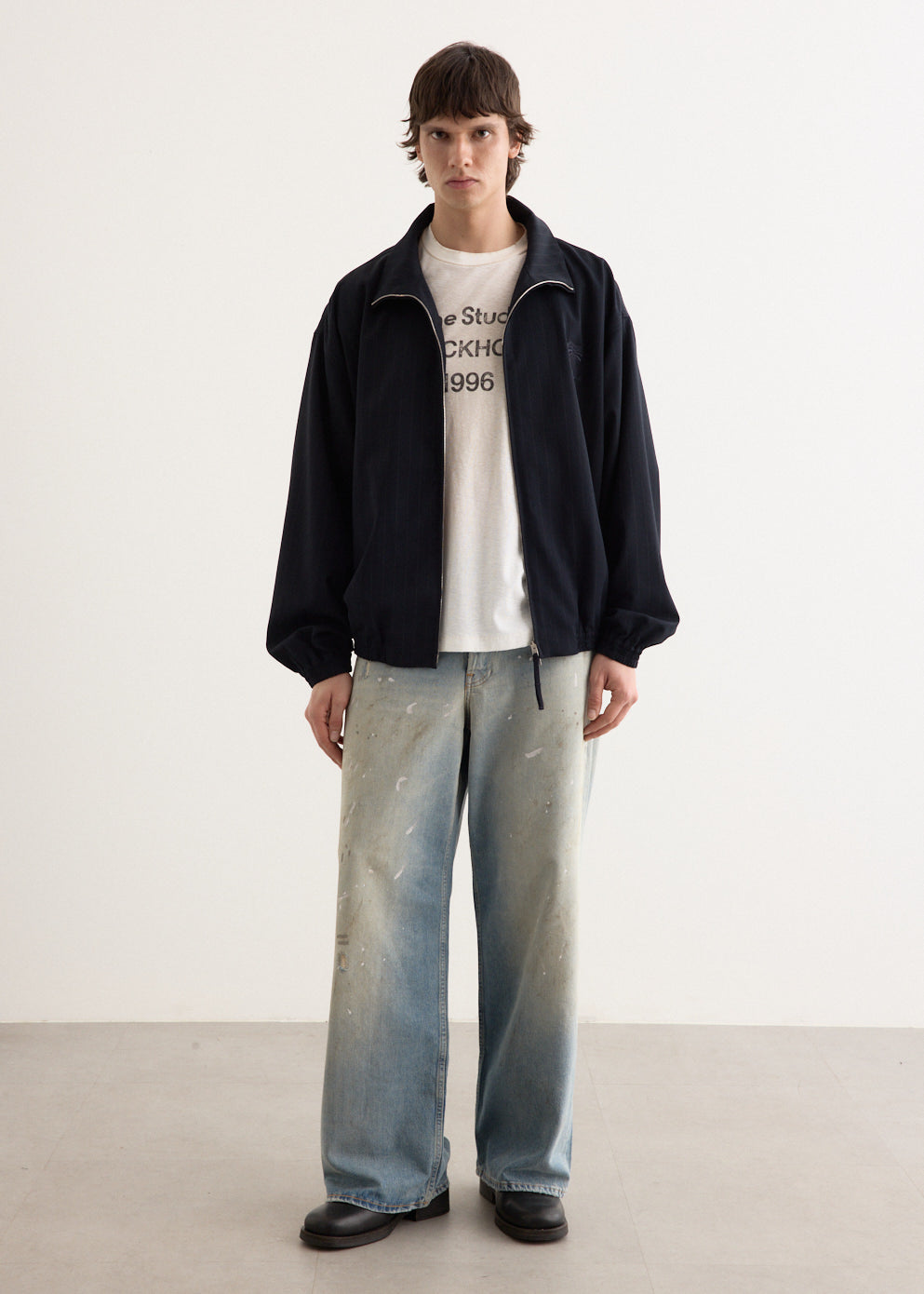 Olandios Vis Pinstripe Jacket