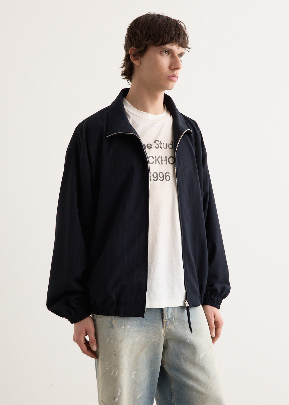 Olandios Vis Pinstripe Jacket