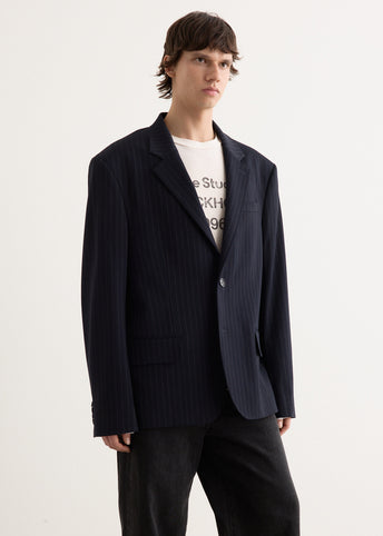 Jotam Vis Pinstripe Suit Jacket