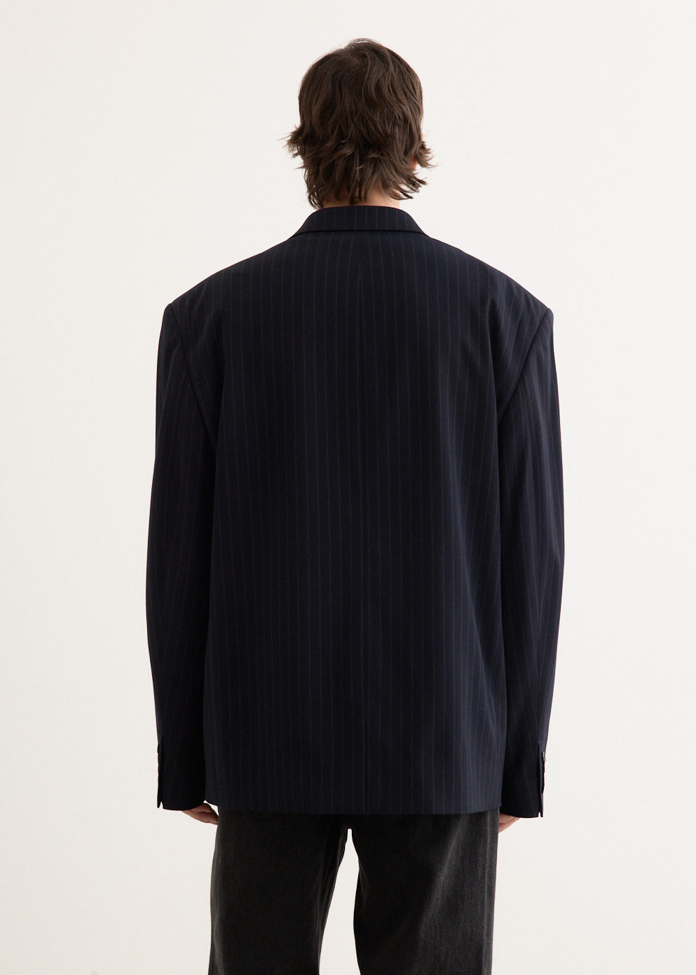 Jotam Vis Pinstripe Suit Jacket